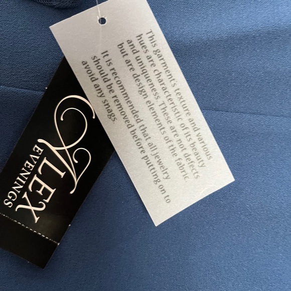 Alex Evenings Wedgewood Sheath Crystal Beaded dress size 16 - Picture 8 of 8